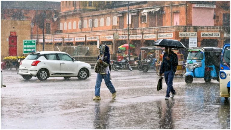 राजस्थान में फिर बदला मौसम, मानसून ब्रेक खत्म; 4 से 7 सितंबर तक कई इलाकों में तेज बारिश का अलर्ट