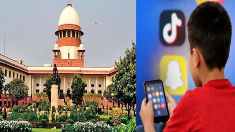 18 साल से कम उम्र के बच्चों के सोशल मीडिया इस्तेमाल पर सुप्रीम कोर्ट ने केंद्र को भेजा नोटिस